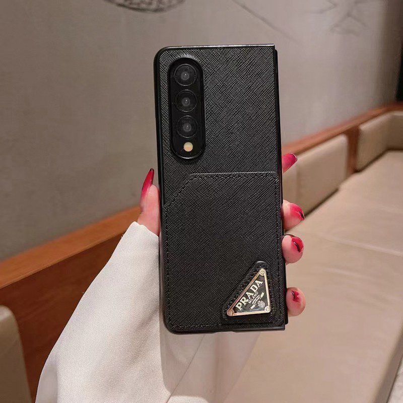 Prada プラダ人気 ブランドGalaxy s23 ultraケースins風 手帳型シンプル Galaxy Z Fold 5 4ケースiphone 15 plus 14ケース  ジャケット型