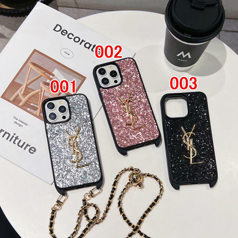 Ysl イブサンローランブランド iphone15 14 13 pro maxケース かわいいファッション セレブ愛用