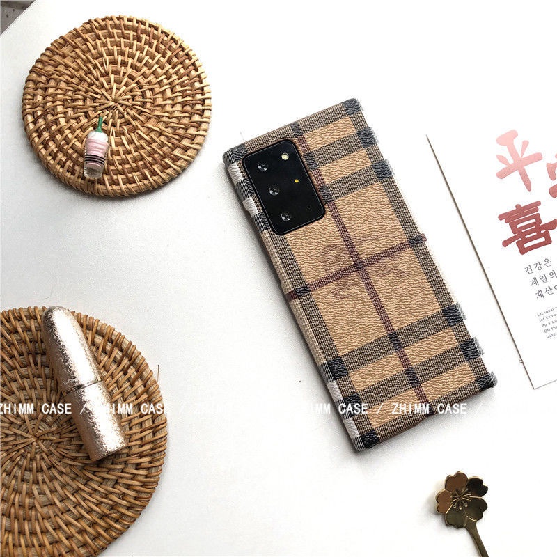 バーバリー GalaxyS22/S22+/S22 Ultraハードケース 定番柄