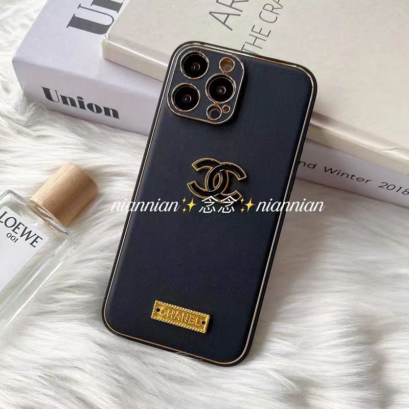 シャネルiphone14pro max/14plusケースChanelモノグラム金属ブランド立体アイフォン14カバー コピー男女