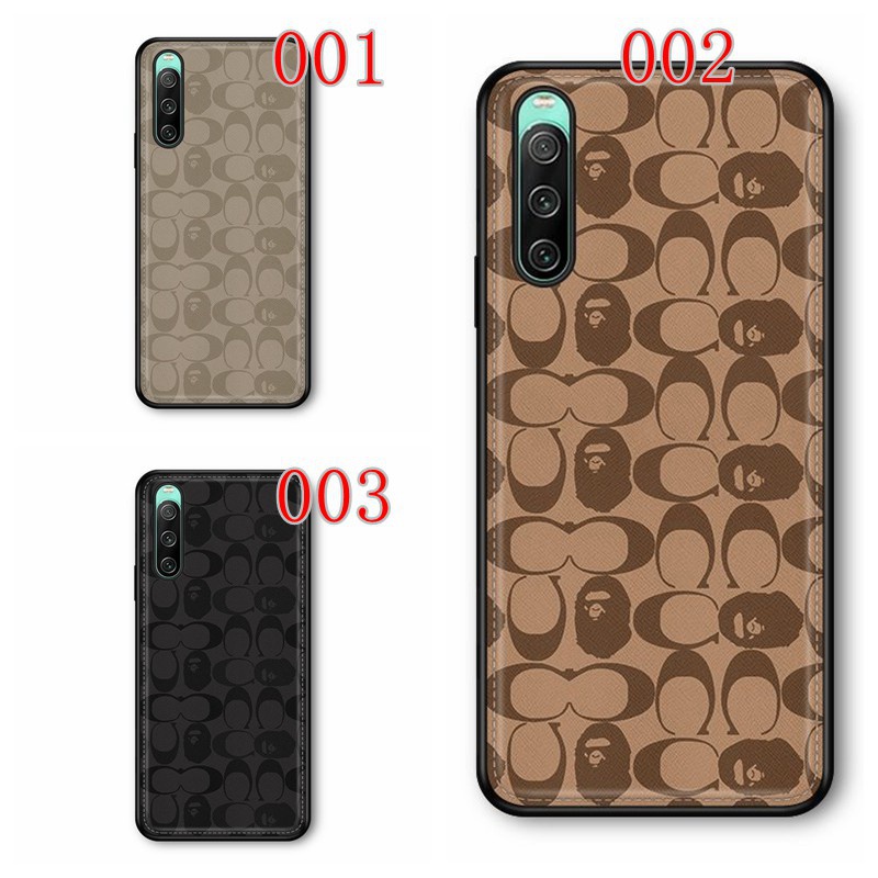 ハイブランドコーチgalaxyS22/S22+/S22 ultraカバー コラボ