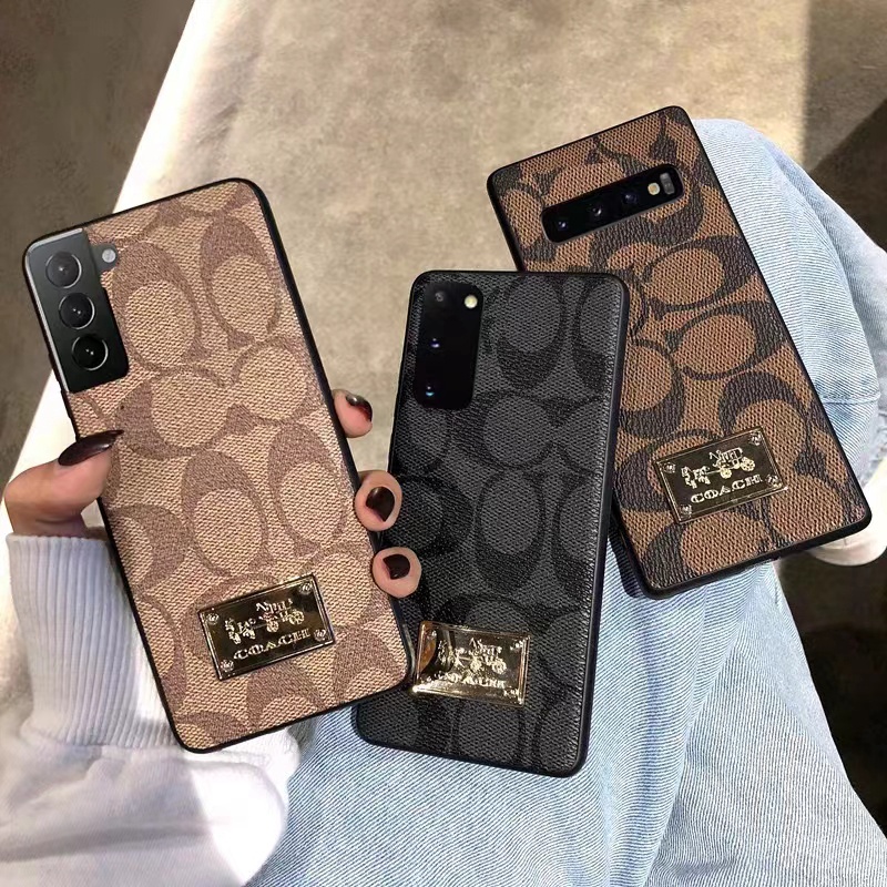 Coach コーチ ブランド iphone14携帯ケース 定番柄 モノグラム Galaxy S23/S23+/S23 Ultra携帯ケース