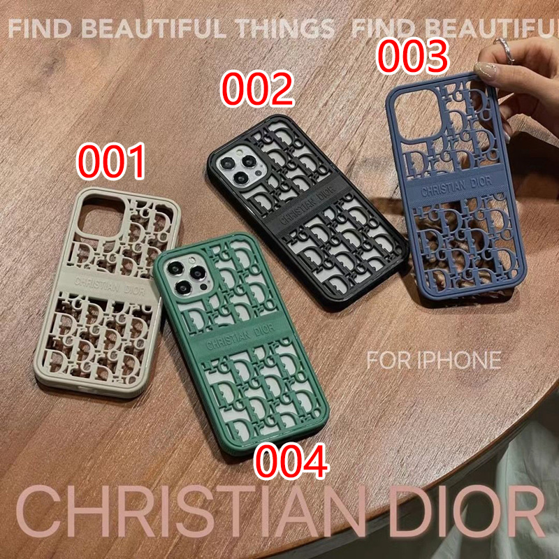 Diorハイブランド iphone14Pro max/14Pro/14/14plus携帯ケース 透かし彫り