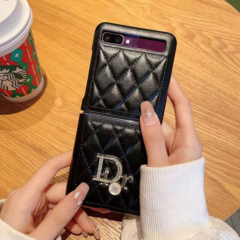 Dior ディオール折畳み式 Galaxy Z Flip 5 4 3 2ケース かわいい 男女兼用 人気 ブランド ギャラクシーZフォールド5ケース 手帳型