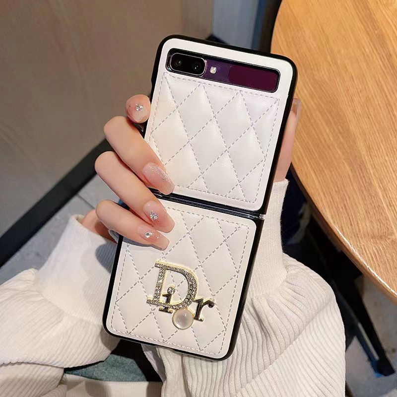 Dior ディオール 男女兼用 人気 ブランド ギャラクシーZフォールド5ケース 手帳型 ストラップ付きブランド galaxy z fold 5 4ケース 韓国風