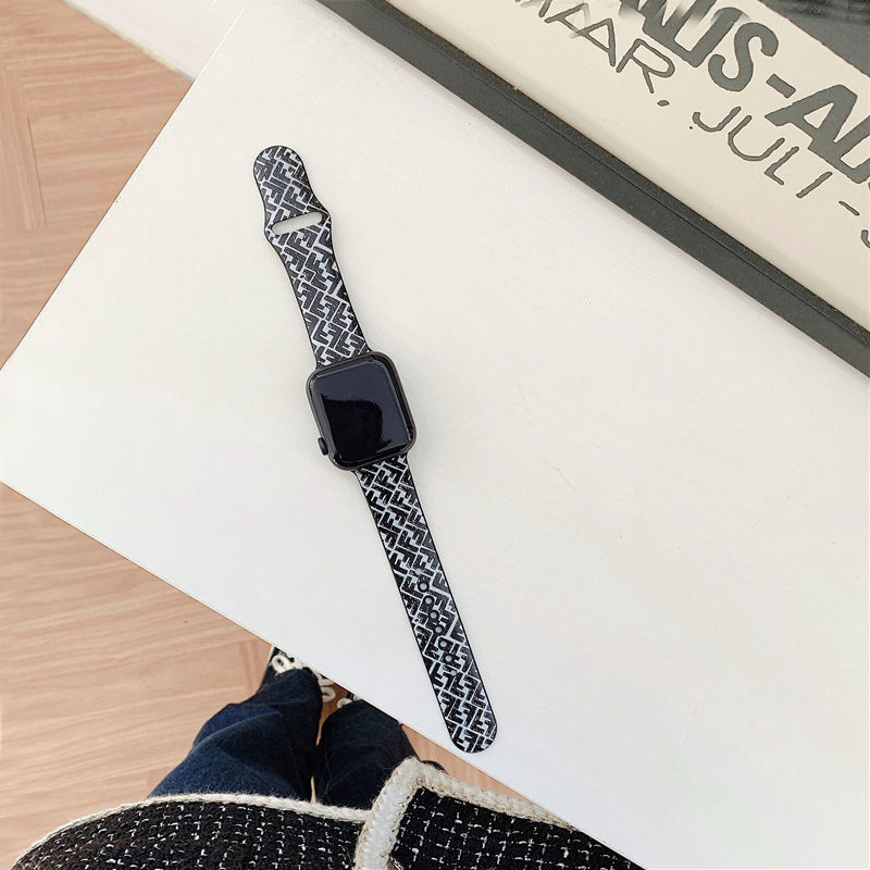 fendi アップル ウォッチ7バンドモノグラム腕時計ベルト芸能人愛用 男女通用