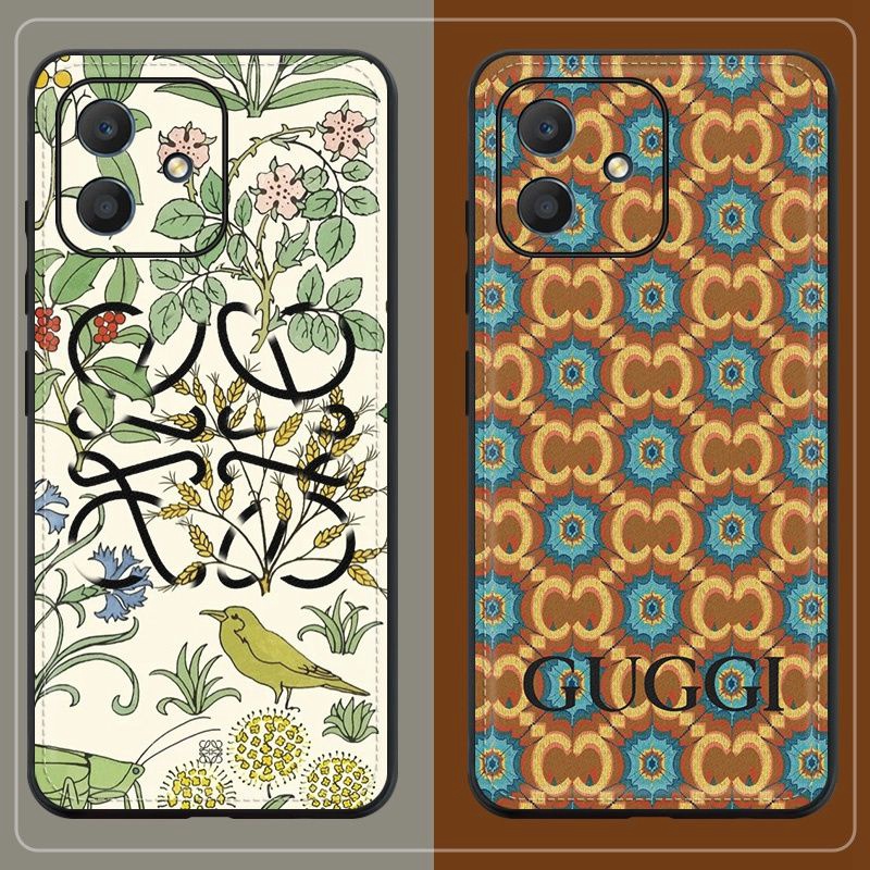 GUCCI グッチ LOEWE ロエべ ブランド iphone14plus/14promaxケース 花鳥柄 全機種対応 galaxy s22+Ultra/a23 5gスマホケース