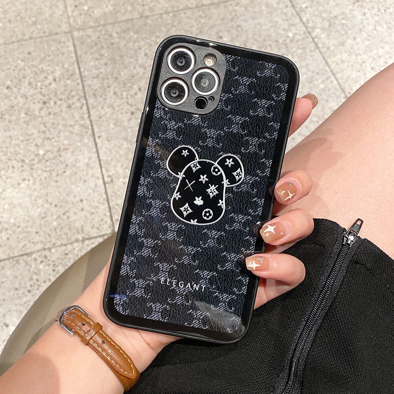 カウズ ヴィトン セリーヌ ブランド アイフォン14pro max/14plusケース モノグラムKAWS lv celineジャケット男女