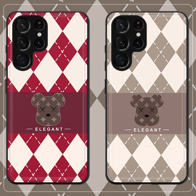 カウズ ギャラクシーS22/S22+/S22 Ultra携帯ケース 熊