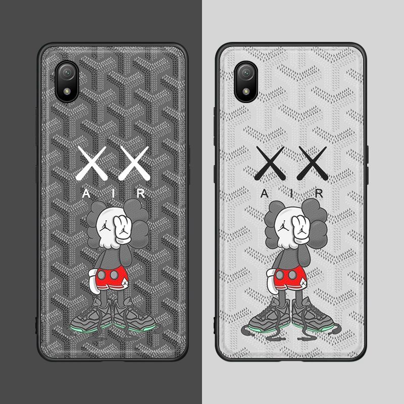 ジョーダン Kaws ブランド ゴヤール galaxy S23+/S23 ultraケース コラボ ヘリンボーン柄 iphone15Pro maxスマホケース