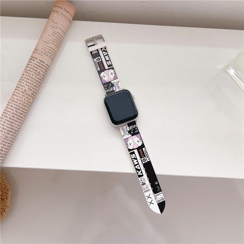 KAWS ハイブランド apple watch se2 8 7 ultra 人気ストラップ バンド