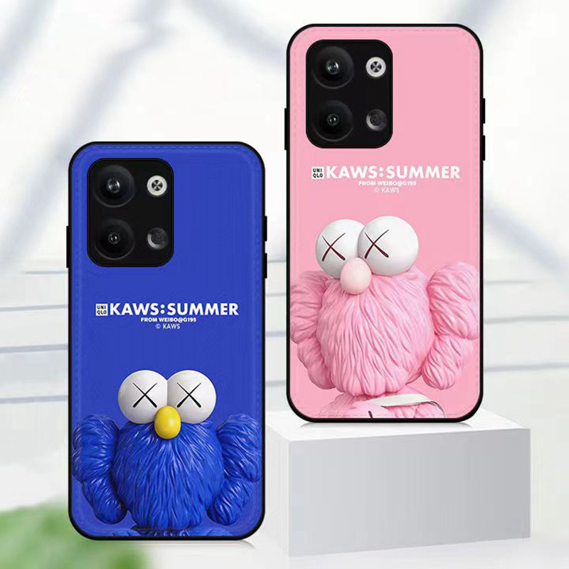 Kaws カウズ ブランド iPhone 14 Pro/14 Pro Max/14 Plusスマホケース  KAWS:SUMMER モノグラム 個性 XX柄 レディース
