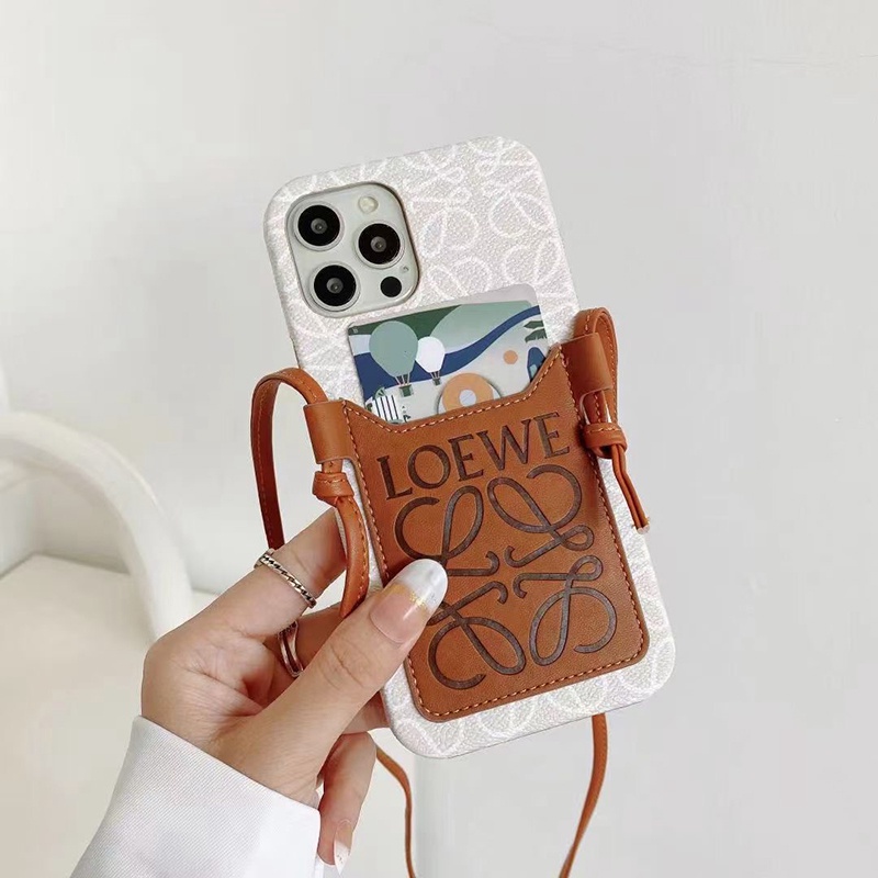 アイフォン14プロ マックス/14プロ/13カバー LOEWE 耐衝撃  綺麗