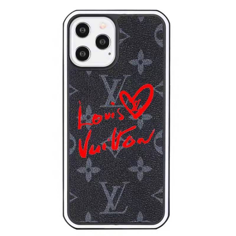 LV ハイブランド iphone 13/13 pro/13 pro max/13 miniケース インスタ風 ルイヴィトン格子 心柄 ジャケット型