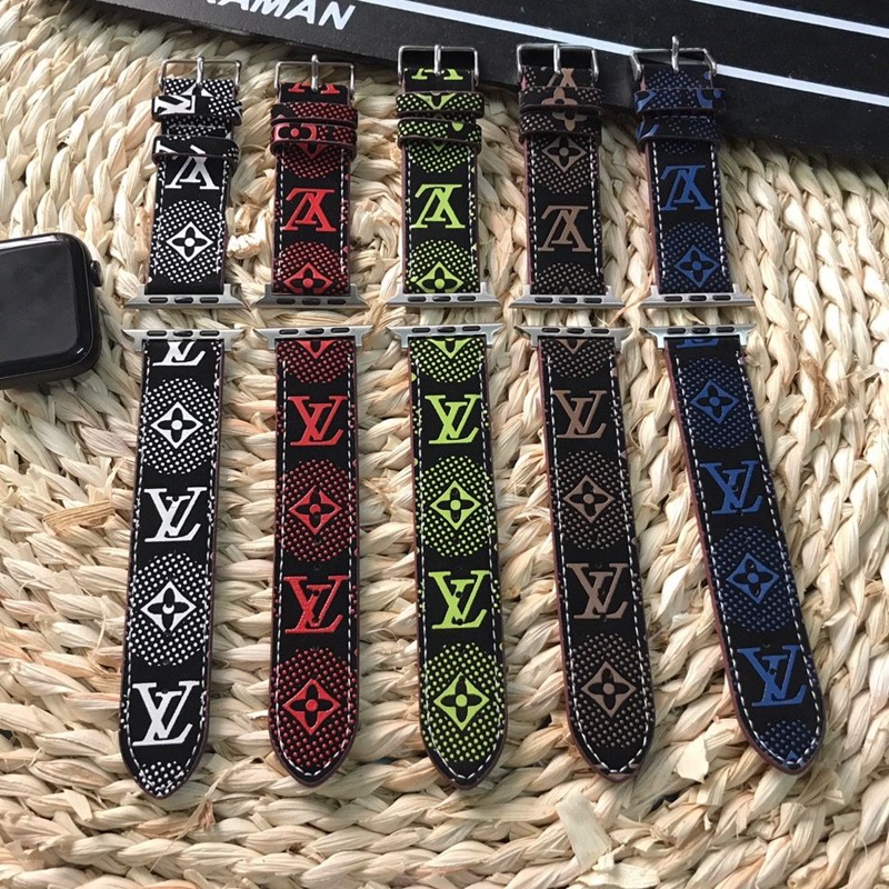 LV ルイヴィトン アップル ウォッチ8/SE2/Ultraバンド モノグラム 定番花柄 レザー製  安い 