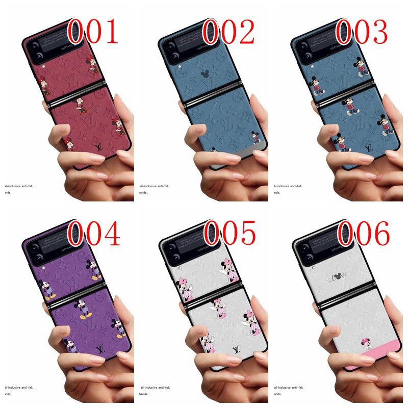 ルイ·ヴィトン ギャラクシーZflip4 5Gスマホケース ミッキー