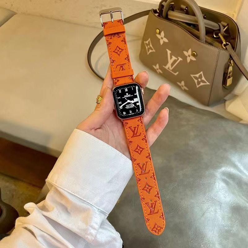 ヴィトンLV Apple Watch 8/7/6/SE2/Ultra/5/4/3/2/1ベルト 腕時計 高級ストラップ 腕時計ベルト男女 人気