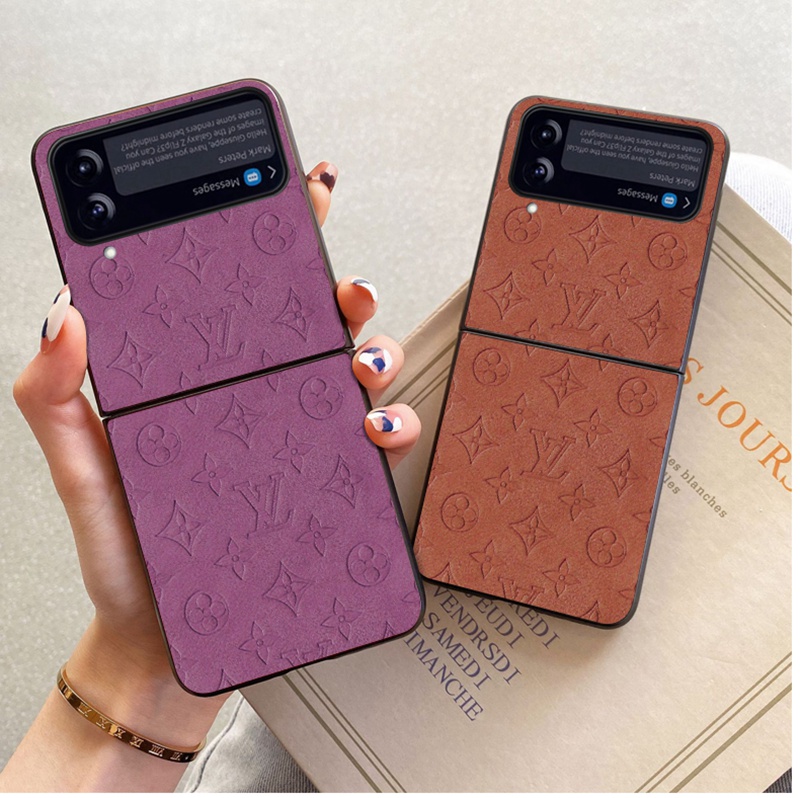 LV/ルイヴィトン ブランド Galaxy Z Flip 4/Fold 4ケース かわいい 折りたたむ 保護 セレブ愛用 激安