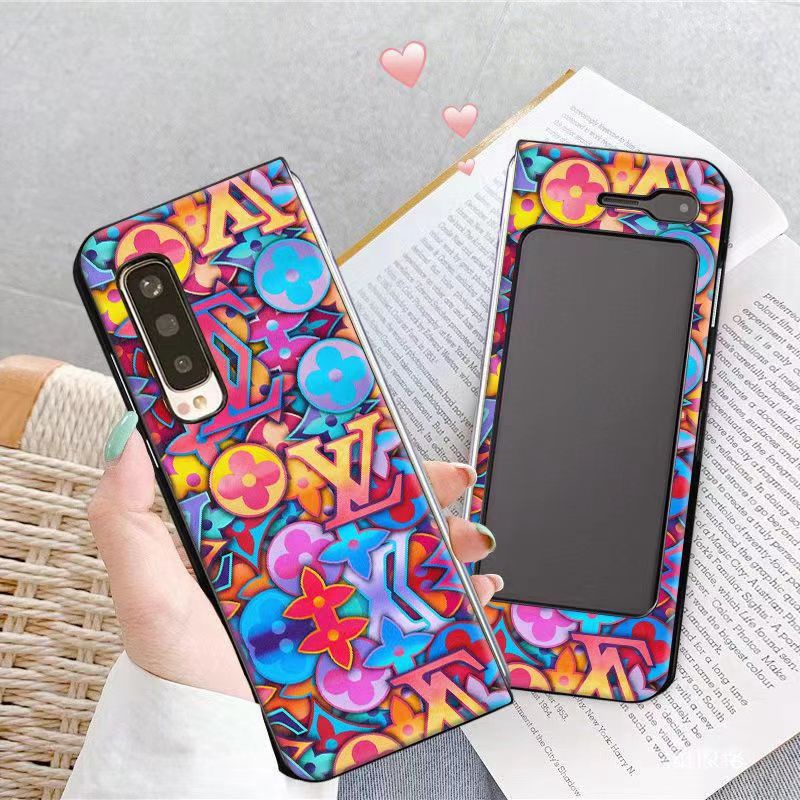 ヴィトンgalaxy z fold5ケースlv折畳みモノグラム彩色ブランド ギャラクシーZフォールド5カバー男女