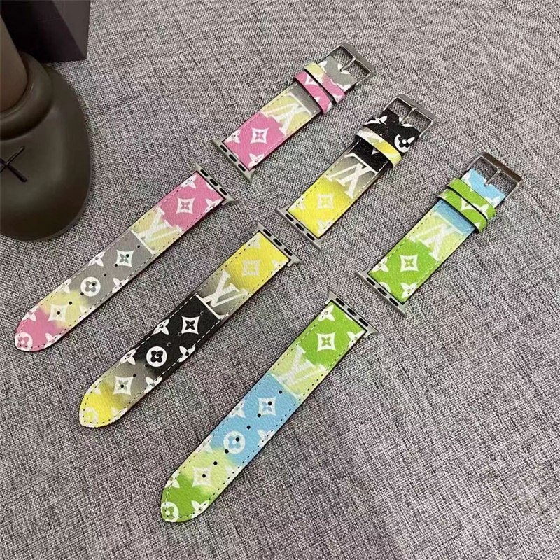 LV/ルイヴィトン ハイブランド アップルウォッチ8/7/se2/ultraバンド オシャレ 上品レザー Apple Watch se2