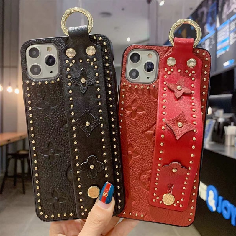 ヴィトンiphone14 pro max/14plusケースlvバンド可愛い リング付き 革モノグラム スタンド ジャケット ブランド アイフォン14プロ マックス/14プラス