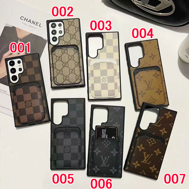 Lv ルイヴィトン Gucci グッチ 男女兼用 人気 ブランドGalaxy s24 ultraケース手帳型ins風