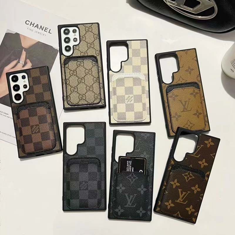 ヴィトン グッチ ギャラクシーS24プラス ケース 可愛いブランド iphone15 14 13 pro maxケース