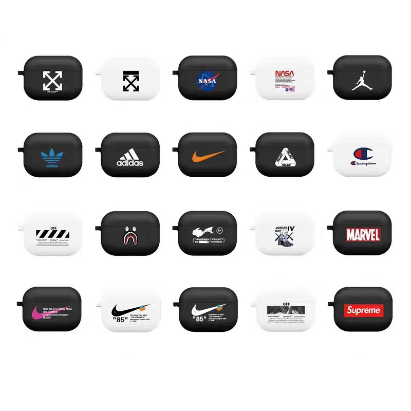 Aape/エーエイプ Supreme/シュプリーム ハイブランド Airpods 3/pro2ケース 保護 KAWS/カウズ Champion/チャンピオン Adidas/アディダス