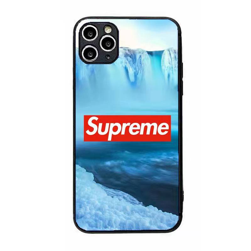 シュプリーム Supreme ブランド アイフォン13/13pro max/13miniカバー 氷河 シンプル 全機種対応ジャケット モノグラム 男女性