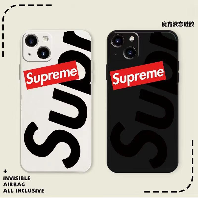 Supreme シュプリーム女性向け iphone 15 ultraケース個性潮 iphone 15 plus 14ケース 