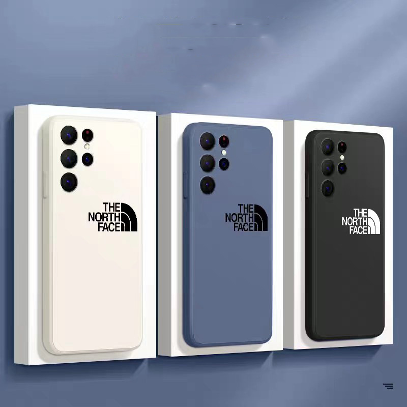 THE NORTH FACE ザ.ノース.フェイス ハイブランド Galaxy S23/S23+/S23 Plus/S23 Ultraケース モノグラム ジャケット型 シリコン 激安